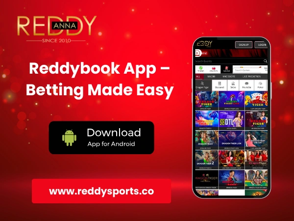 Reddybook App – Betting Made Easy