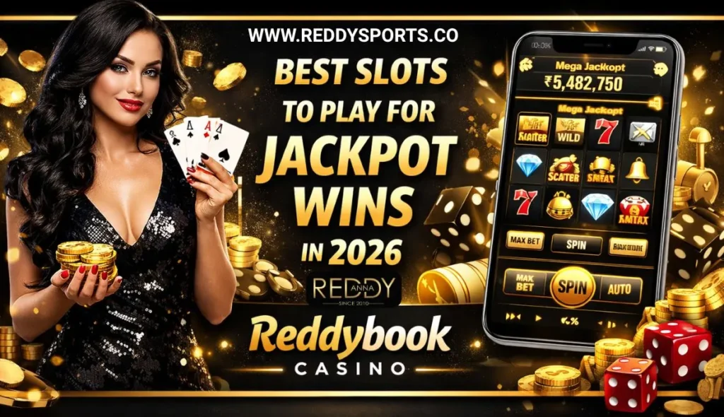 Best Slots to Play on Reddybook Casino for Jackpot Wins in 2026