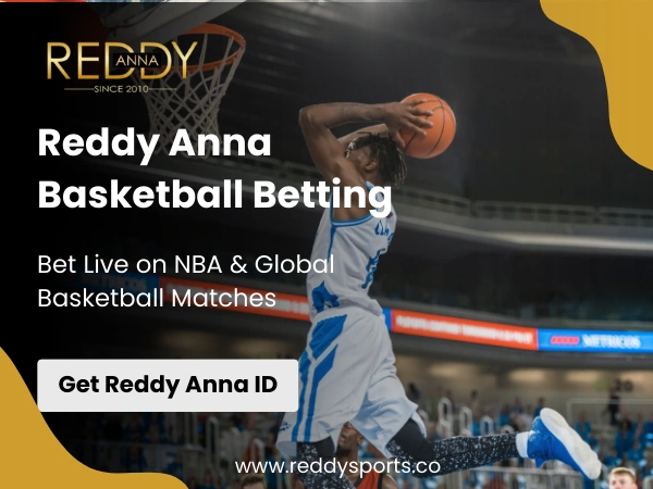 Reddy Anna Basketball Betting – Bet Live on NBA & Global Basketball Matches