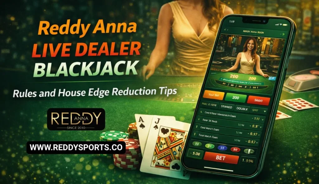 Reddy Anna Live Dealer Blackjack