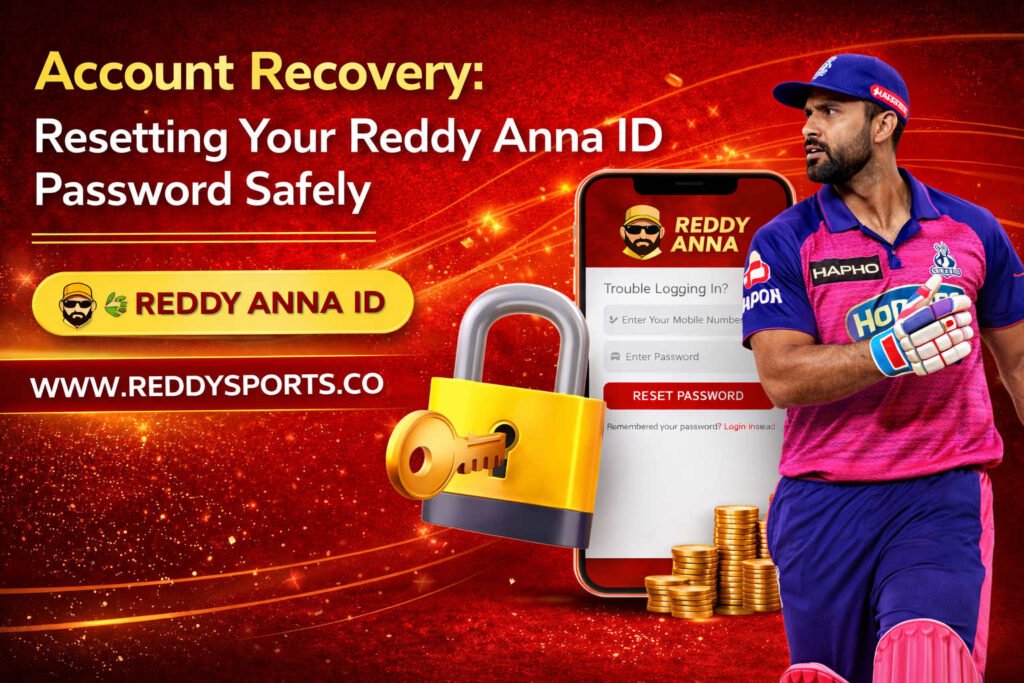 Account Recovery Resetting Your Reddy Anna ID Password Safely