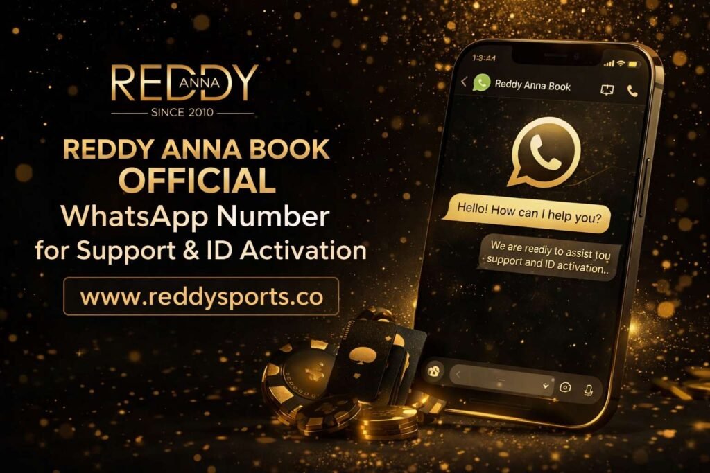 Reddy Anna Book Official WhatsApp Number for Support & ID Activation
