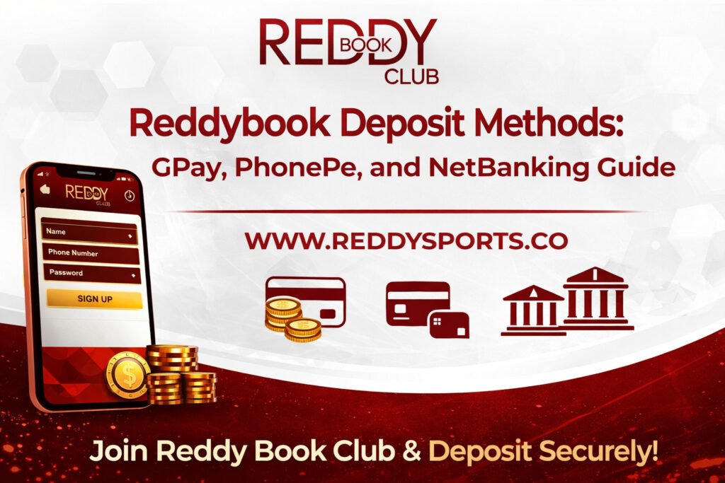Reddybook Deposit Methods Guide