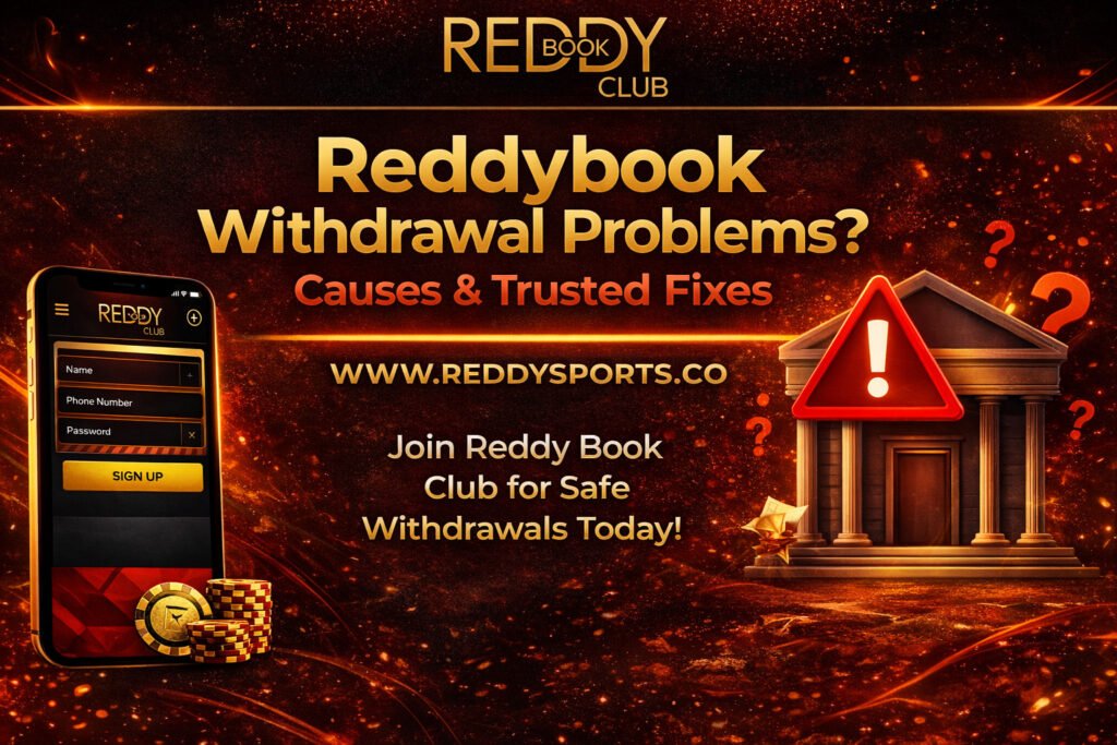 Reddybook Withdrawal Problems Causes & Trusted Fixes