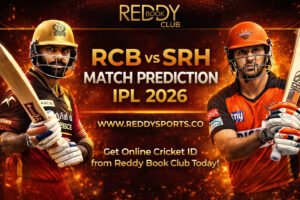 Reddy Book Club RCB vs SRH Match Prediction IPL 2026