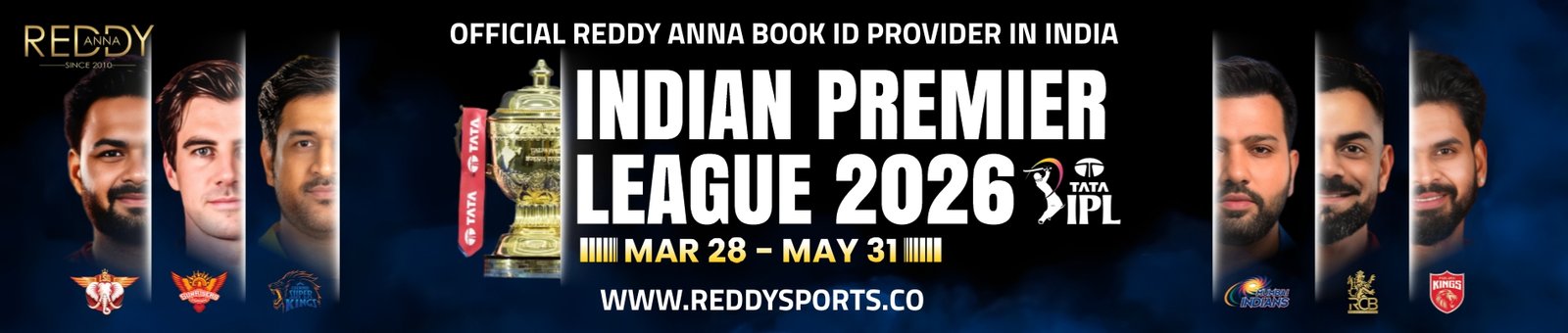 ipl 2026 reddy anna book id