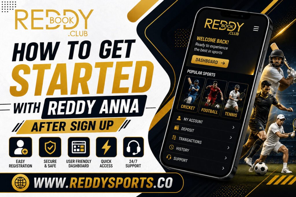 How to Get Started with Reddy Anna After Sign Up