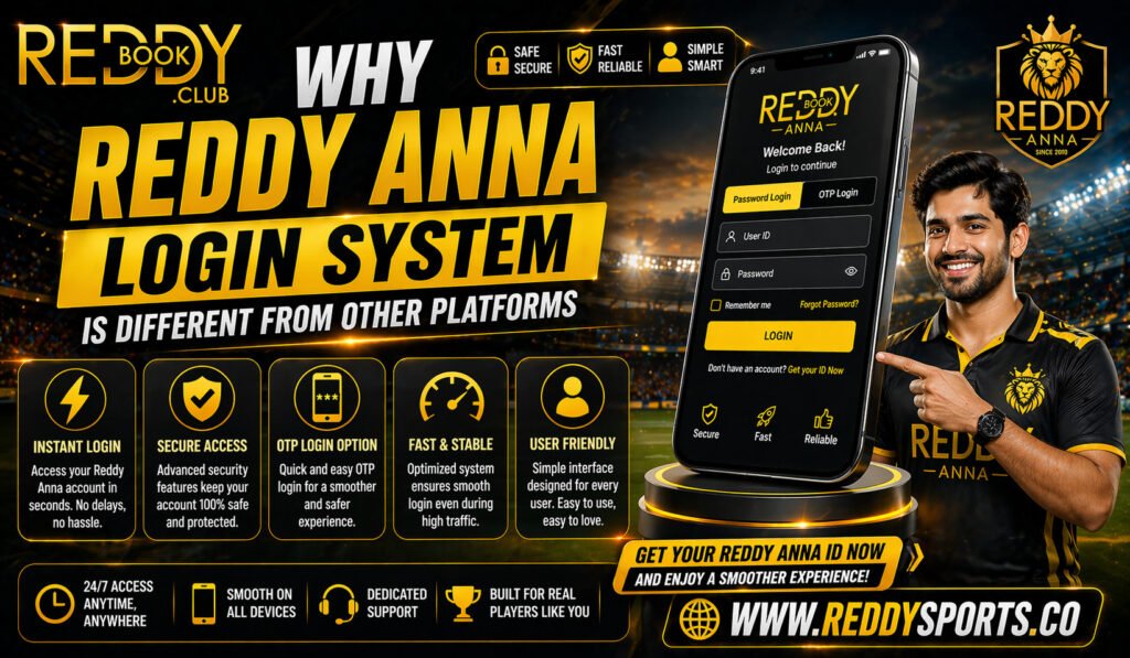 Why Reddy Anna Login System Is Different from Other Platforms