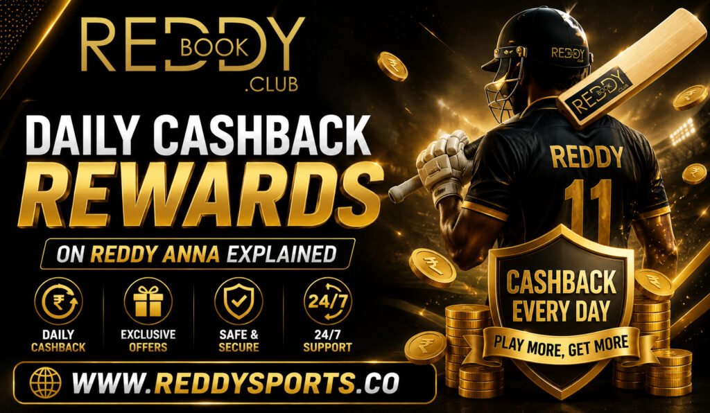 Daily Cashback Rewards on Reddy Anna Explained