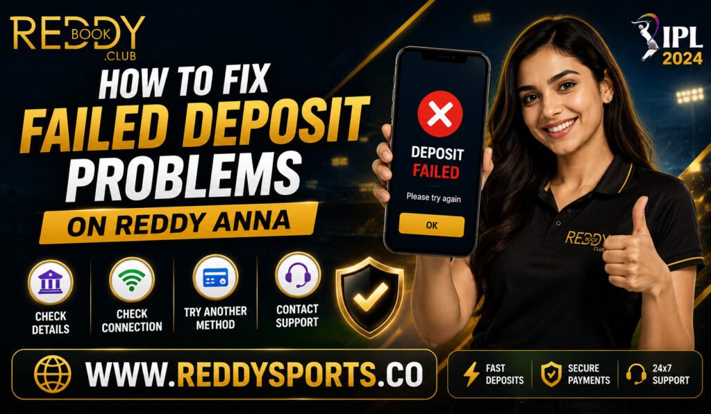 How to Fix Failed Deposit Problems on Reddy Anna