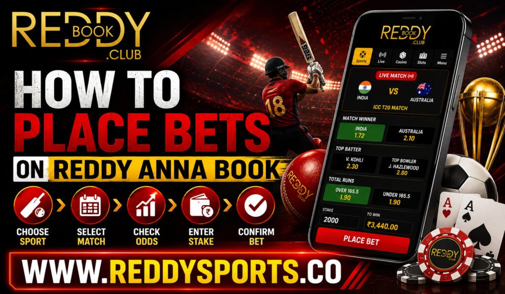 How to Place Bets on Reddy Anna Book