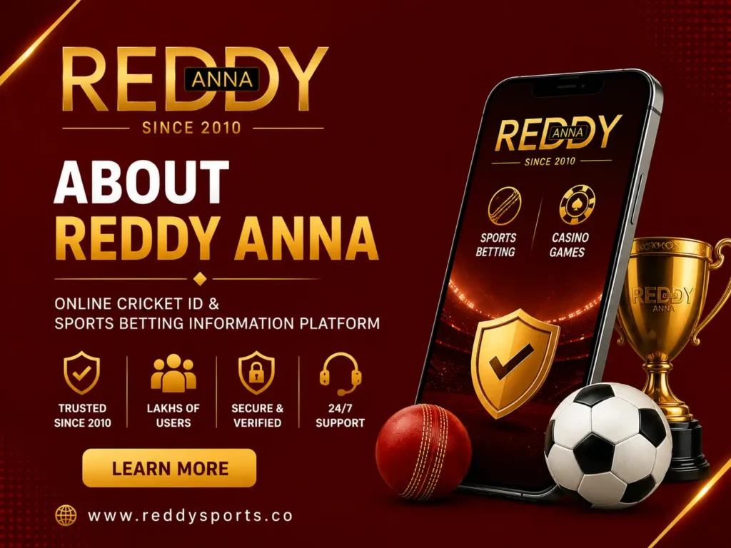 About Reddy Anna – Online Cricket ID & Sports Betting Information Platform