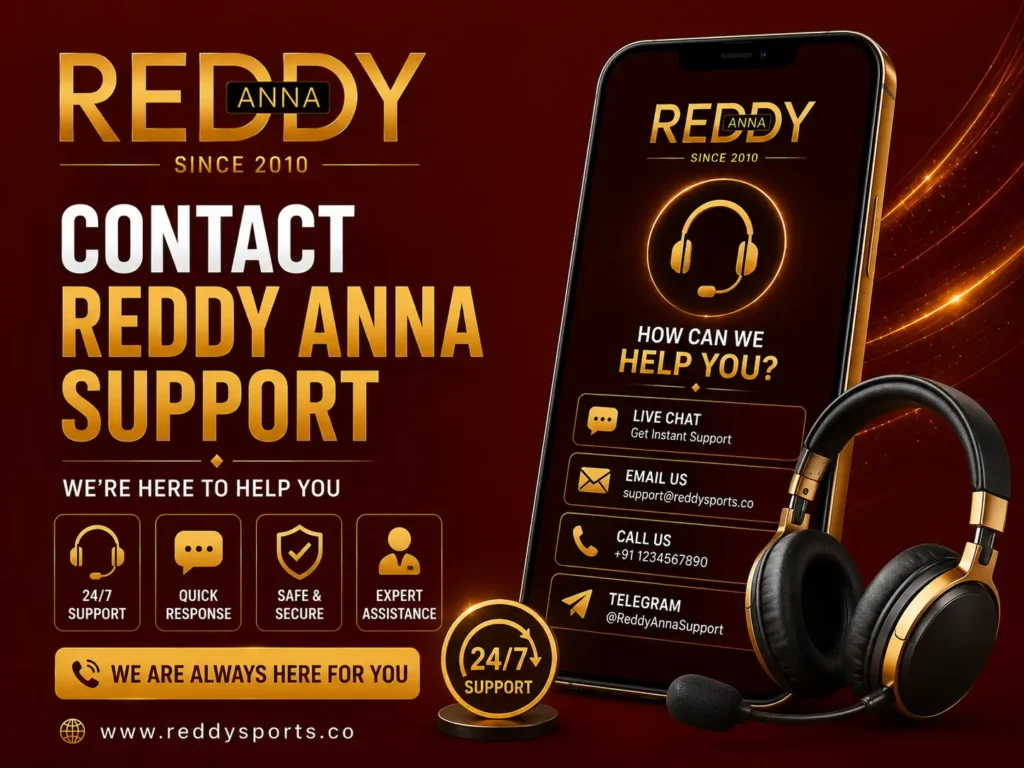Contact Reddy Anna Support