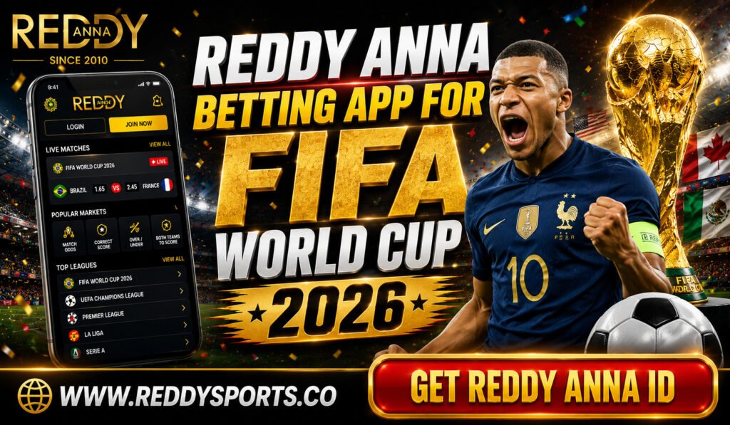 Reddy Anna Betting App for FIFA World Cup 2026