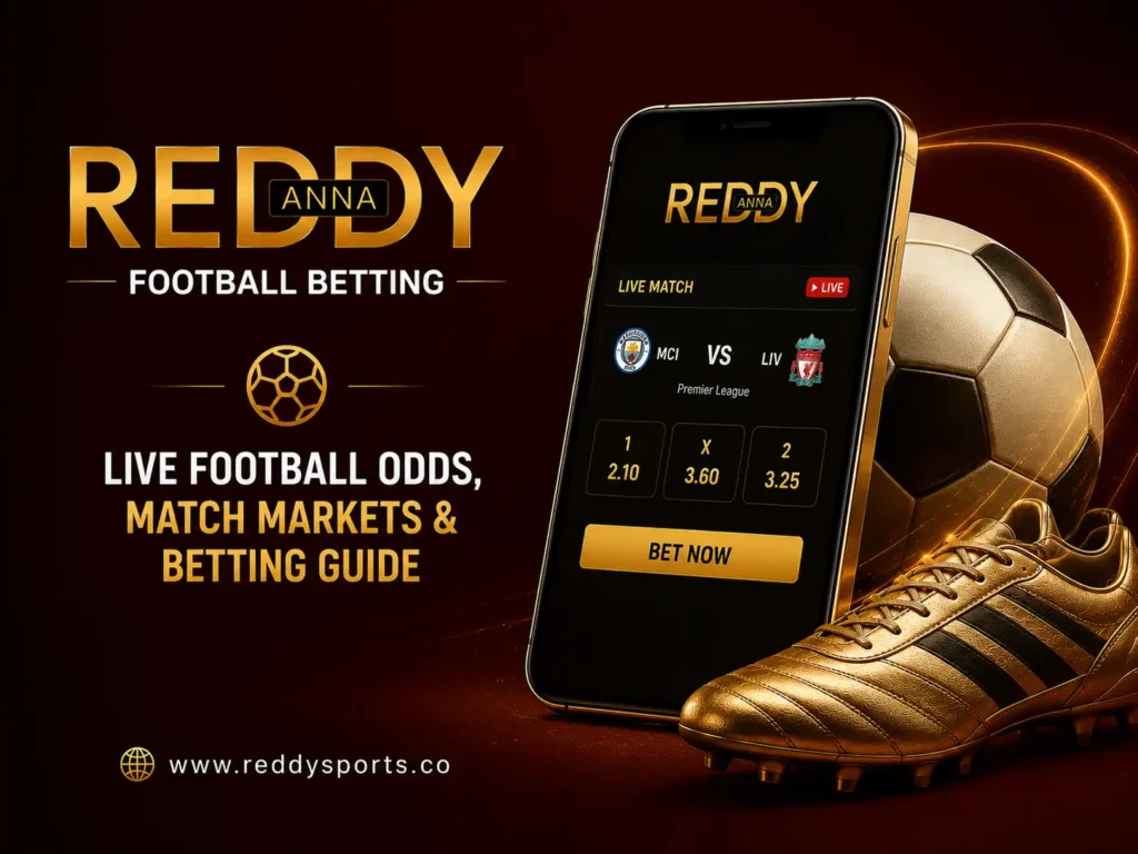 Reddy Anna Football Betting – Live Football Odds, Match Markets & Betting Guide