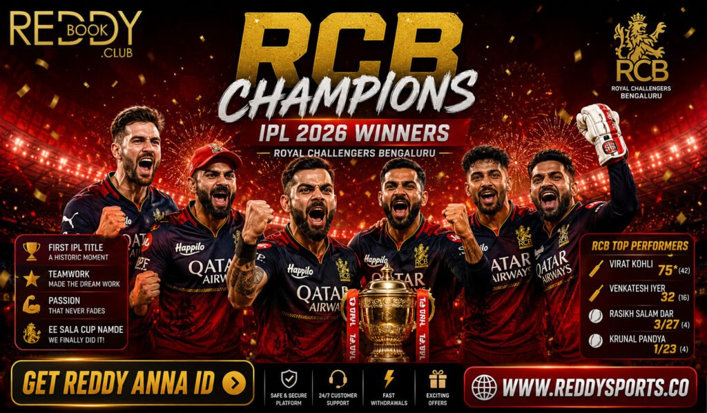 Reddy Anna IPL 2026 Final Result