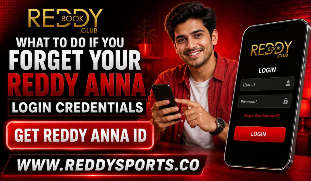 What to Do If You Forget Your Reddy Anna Login Credentials