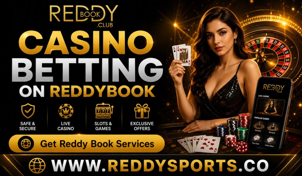 Casino Games Available on Reddybook