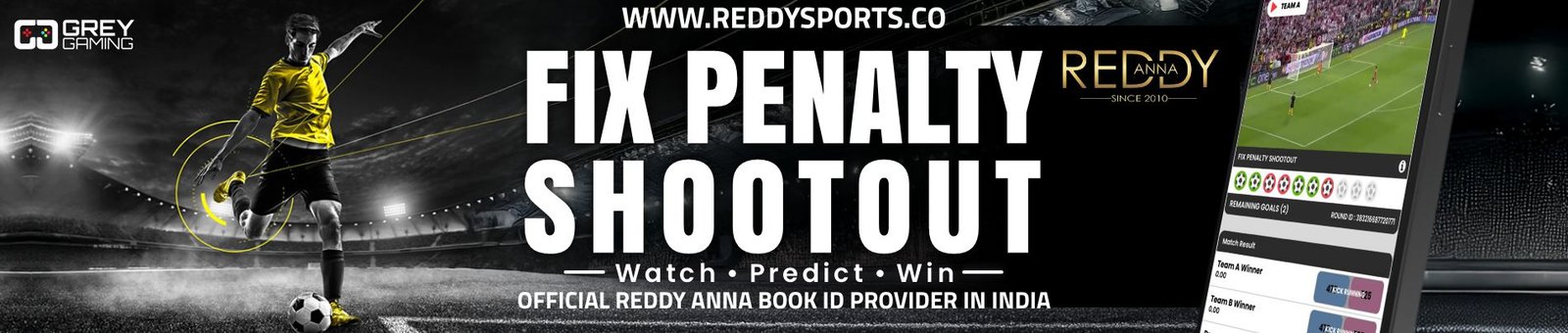 fix penalty shootout on reddy anna