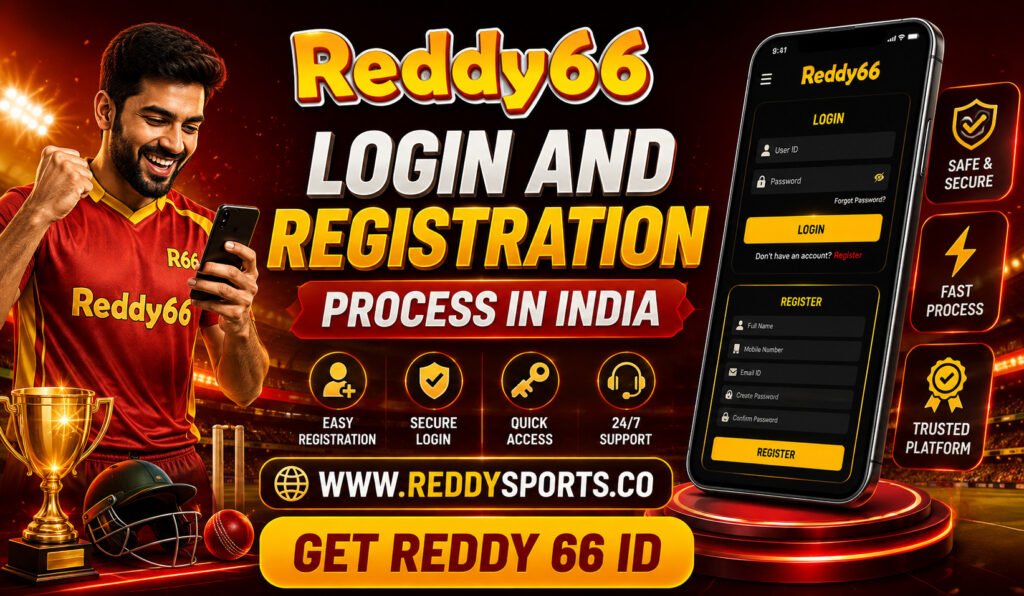 Reddy66 Login and Registration Process in India
